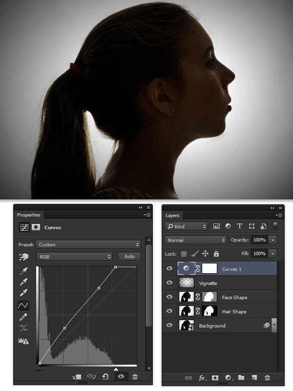 ‘PS合成生动的画面融入人物头部创意二次曝效果‘