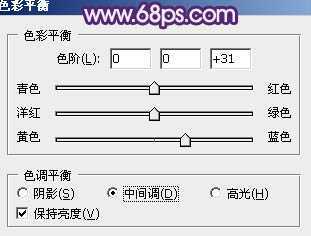 ‘Photoshop将美女婚片调成甜美的紫绿色‘