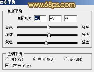 ‘Photoshop将山坡上的写真人物图片增加上柔和甜美色‘