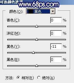 ‘Photoshop将大树边的人物调制出斑斓的霞光暖色‘