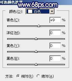 ‘Photoshop将大树边的人物调制出斑斓的霞光暖色‘