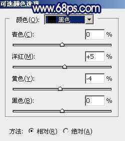 ‘Photoshop将大树边的人物调制出斑斓的霞光暖色‘