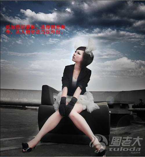 ‘Photoshop调出模特照片大气强对比的黄褐色‘