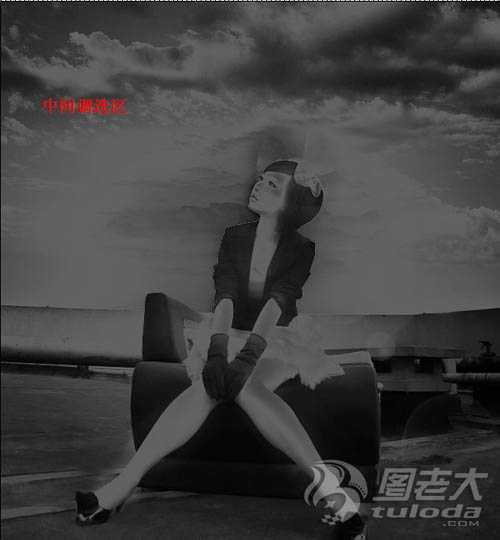 ‘Photoshop调出模特照片大气强对比的黄褐色‘