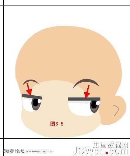 Illustrator鼠绘卡通风格Q版少年_jb51.com
