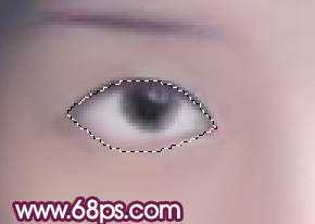 ‘photoshop将失真的手机美女照片转为粉红色仿手绘效果‘