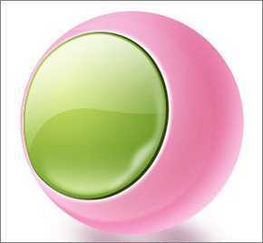 Photoshop教程:制作卡通可爱球状图标