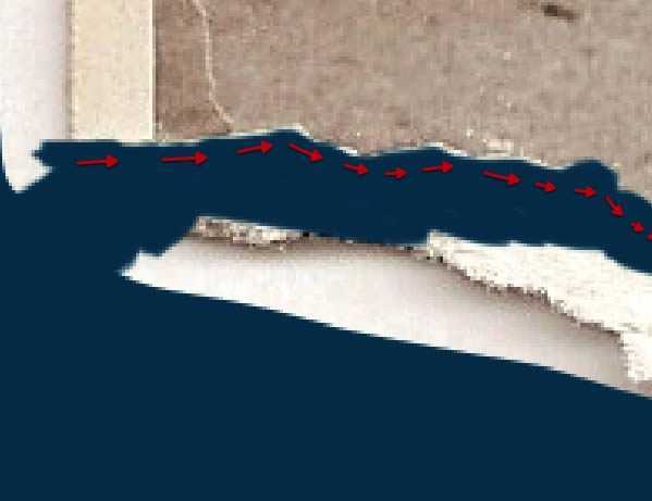 ‘PS快速修复被撕坏的旧照片‘