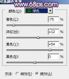 ‘Photoshop将树林写真人物图片打造出漂亮的橙紫色‘