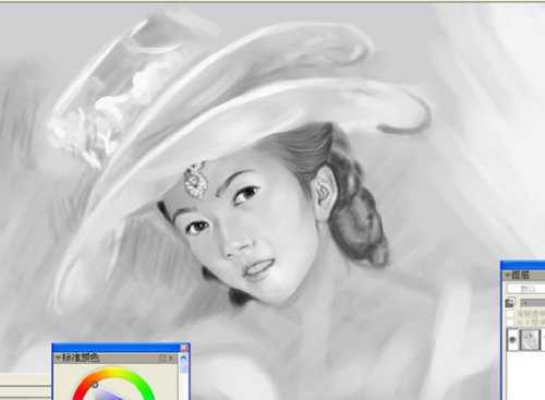 Photoshop Painter手绘贵妇插画_脚本之家jb51.net发布