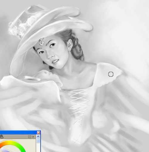 Photoshop Painter手绘贵妇插画_脚本之家jb51.net发布