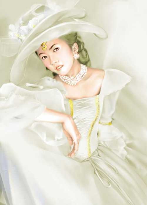 Photoshop Painter手绘贵妇插画_脚本之家jb51.net发布