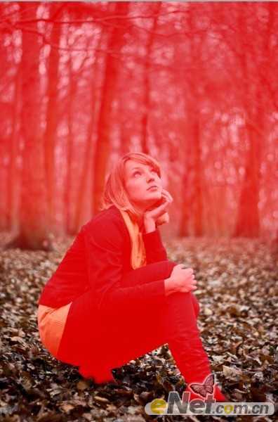 ‘Photoshop制作漂亮的欧美版暗夜精灵效果‘