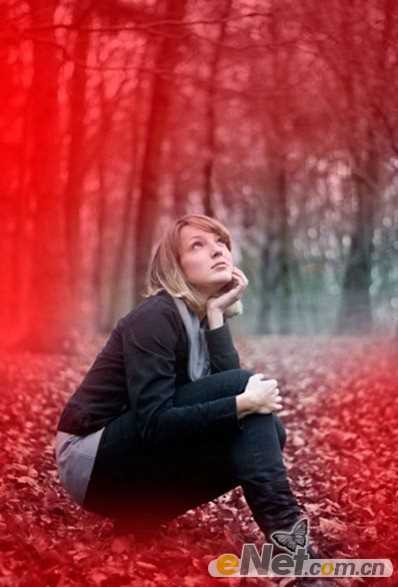 ‘Photoshop制作漂亮的欧美版暗夜精灵效果‘