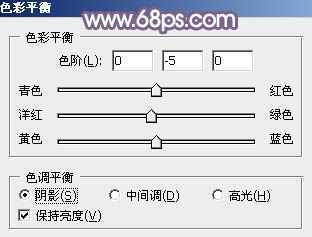 ‘Ps打造纯美的淡调蓝紫色外景人物图片‘