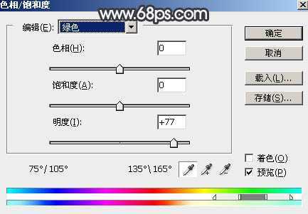 ‘Photoshop使用图层样式打造唯美的古典淡蓝色树林人物图片‘