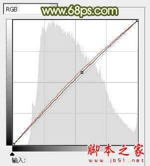 ‘photoshop为树林中的人物调制出漂亮的橙绿色‘