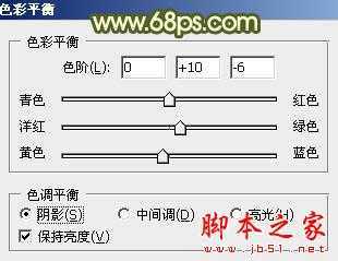 ‘photoshop为树林中的人物调制出漂亮的橙绿色‘