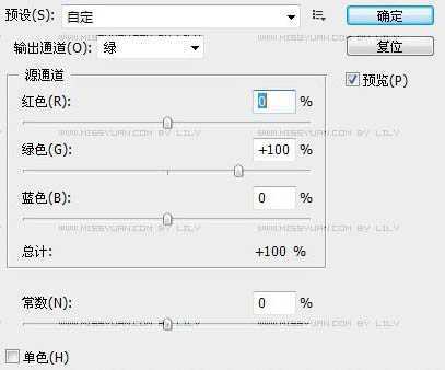 ‘Photoshop将美女头像调出纯美的淡紫色‘
