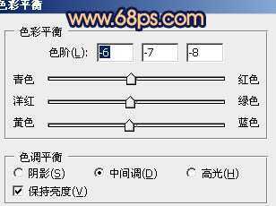 ‘Photoshop将林间美女照片调成柔美的淡黄色‘