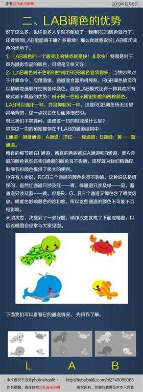 ‘Photoshop详细解析色彩模式和调色原理‘