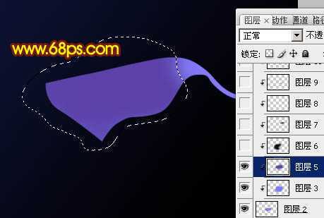 ‘Photoshop打造唯美的抽象光带‘