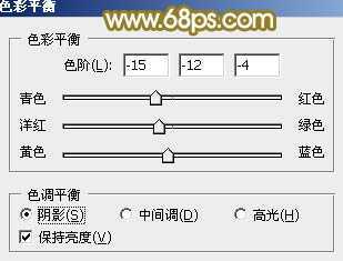 ‘Photoshop将树林人物图片调制出朦胧的淡黄色效果‘