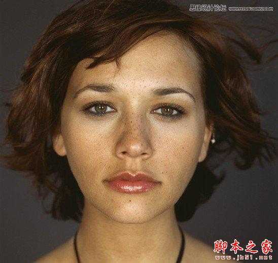 ‘Photoshop为满脸雀斑的女人美白提亮‘