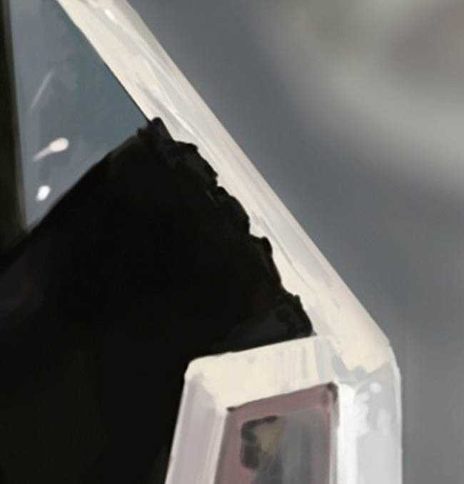 ‘PS鼠绘在茶餐厅静静等待的美女‘