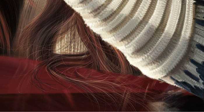 ‘PS鼠绘在茶餐厅静静等待的美女‘