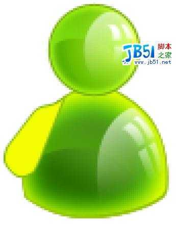 用Photoshop轻松打造透明的MSN水晶图标