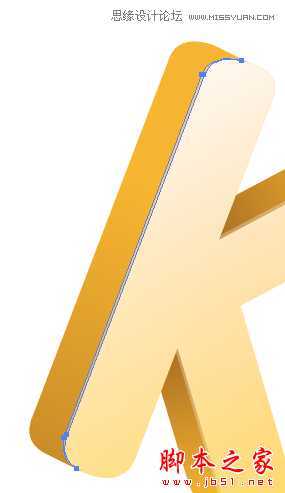 Illustrator制作可爱的清爽立体字教程,脚本之家