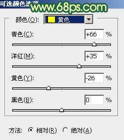 ‘Photoshop为街道边的美女加上暗调青黄色‘