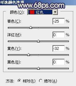 ‘Photoshop为草地美女图片打造甜美的暗褐色‘