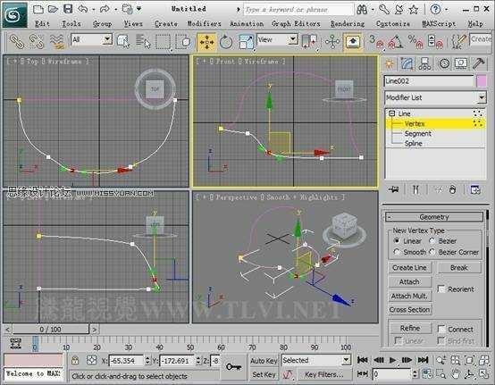 使用3D MAX2011中的面片建模方法给头盔建模,PS教程,思缘教程网