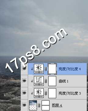 ‘photoshop合成制作冲天而起的魔法白色光束场景‘