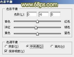 ‘Photoshop为草地上的美女加上甜美的深秋黄褐色‘