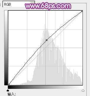 ‘Photoshop将树林美女图片调制出柔美的淡调青绿色‘