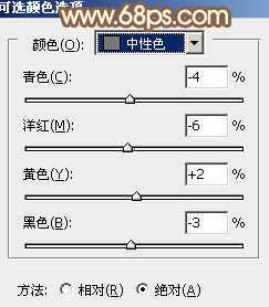 ‘Photoshop将绿树边的美女图片调制出柔和的秋季橙黄色‘