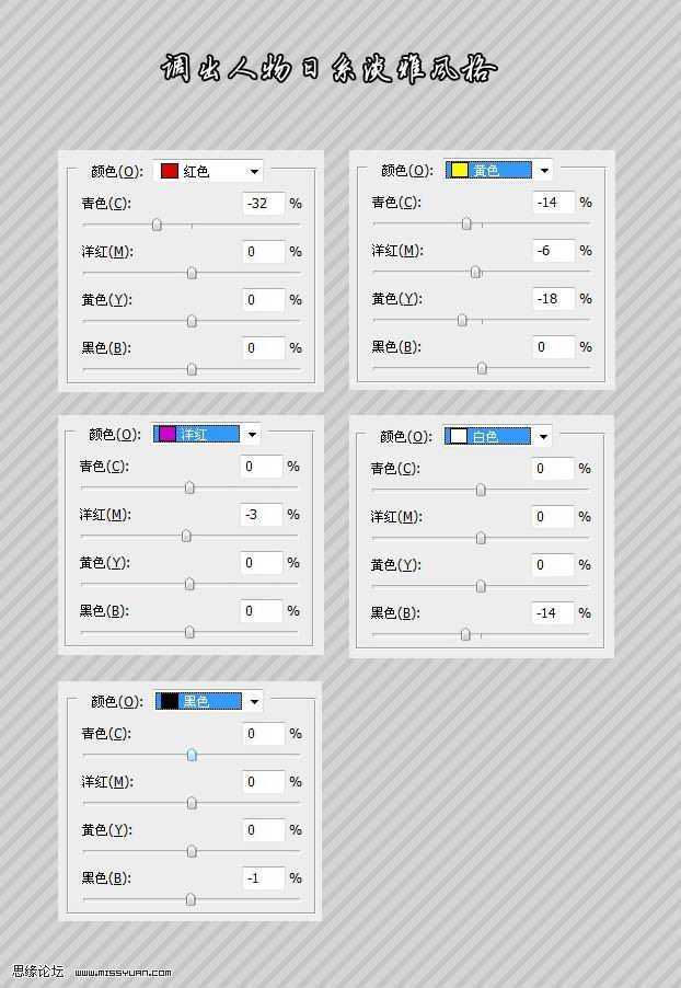 ‘PS为外景女生图片调出日系淡雅风格‘