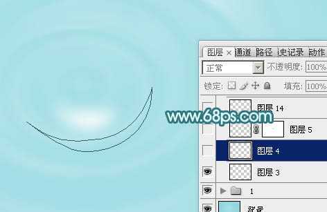 ‘Photoshop制作非常清凉的夏季水纹壁纸‘