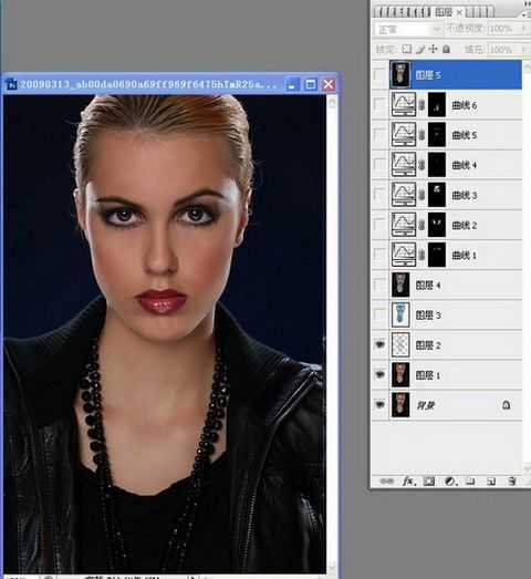 ‘Photoshop将给室内人像图片制作成褐色质感肤色‘