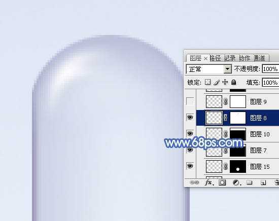 ‘Photoshop设计制作出一个精致的玻璃温度计图标‘