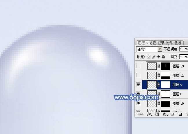 ‘Photoshop设计制作出一个精致的玻璃温度计图标‘