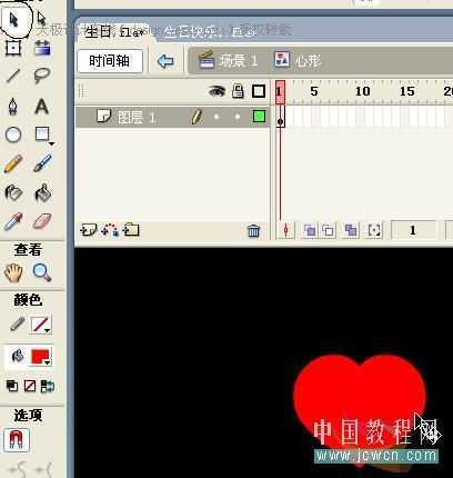 Flash引导线制作心形图案动画_脚本之家jb51.net转载
