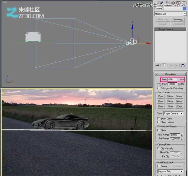 3DMAX制作炫酷的红色跑车教程,PS教程,思缘教程网
