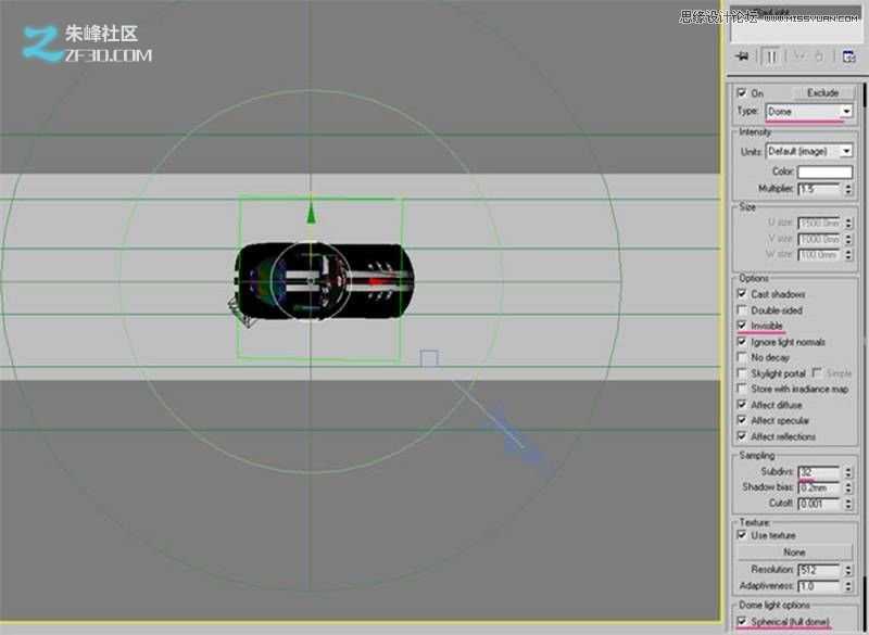 3DMAX制作炫酷的红色跑车教程,PS教程,思缘教程网