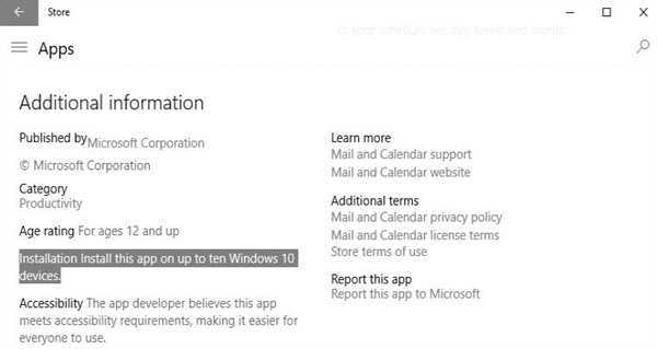 Windows 10应用只能安装到最多10台设备