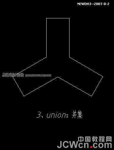 AutoCAD三维建模教程：三通管的制作过程,PS教程,思缘教程网