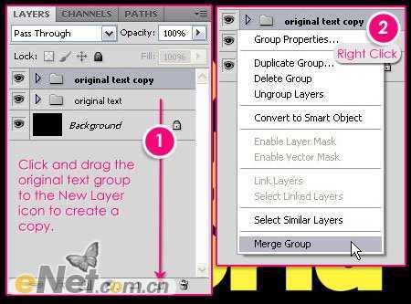 ‘Photoshop设计打造出明亮缤纷的文字教程‘